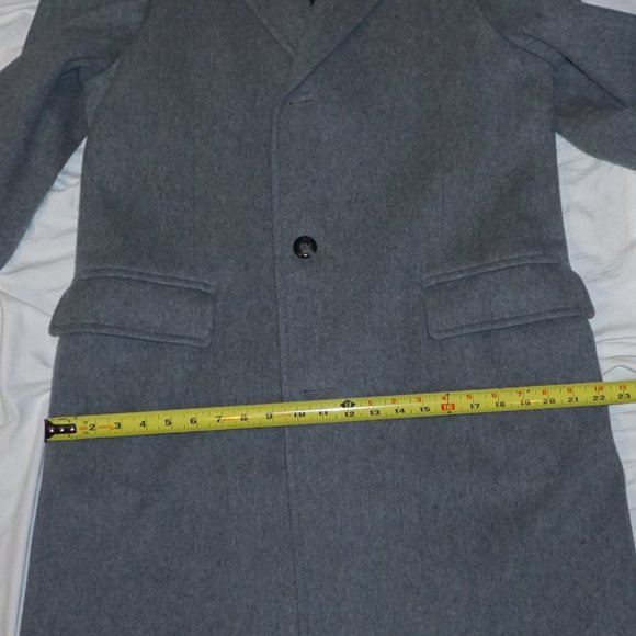 Adams Row Men's Wool Coat - Vintage - Picture 9 of 10